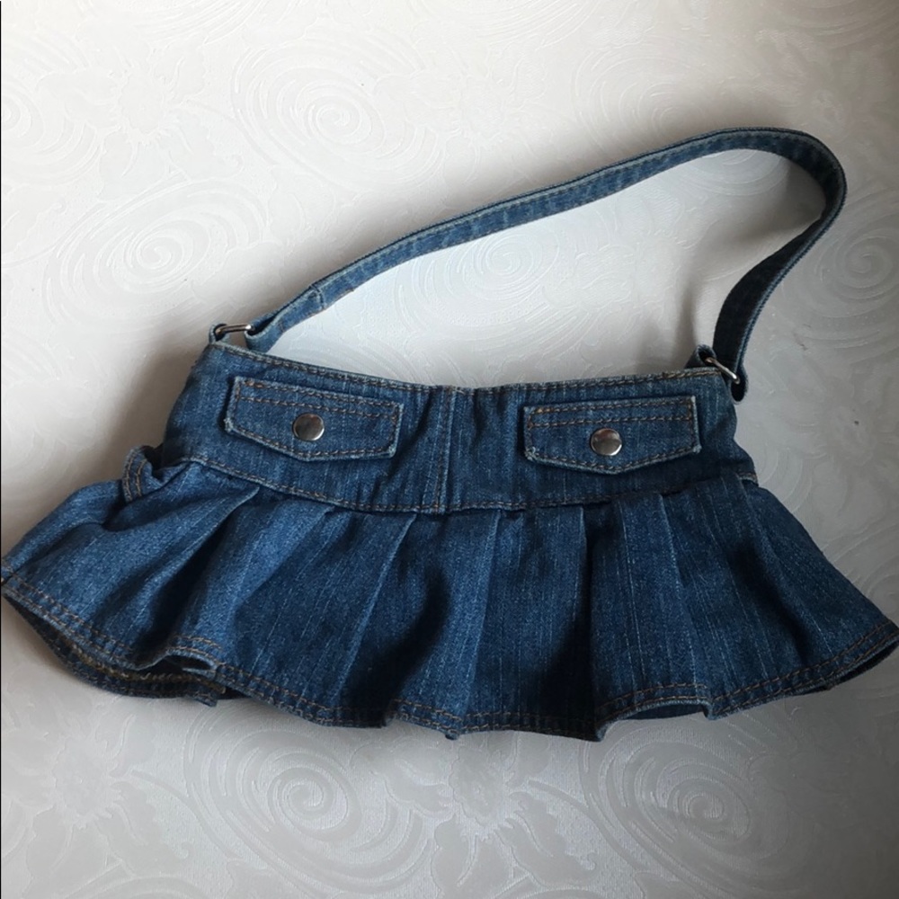Limited Too Denim Skirt Purse